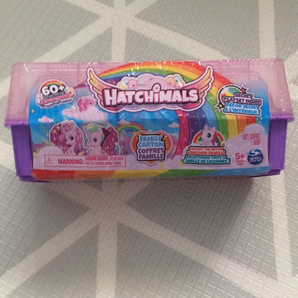 Toys Nwt Hatchimals Unicorns Family Egg Set Includes Secret Play Set